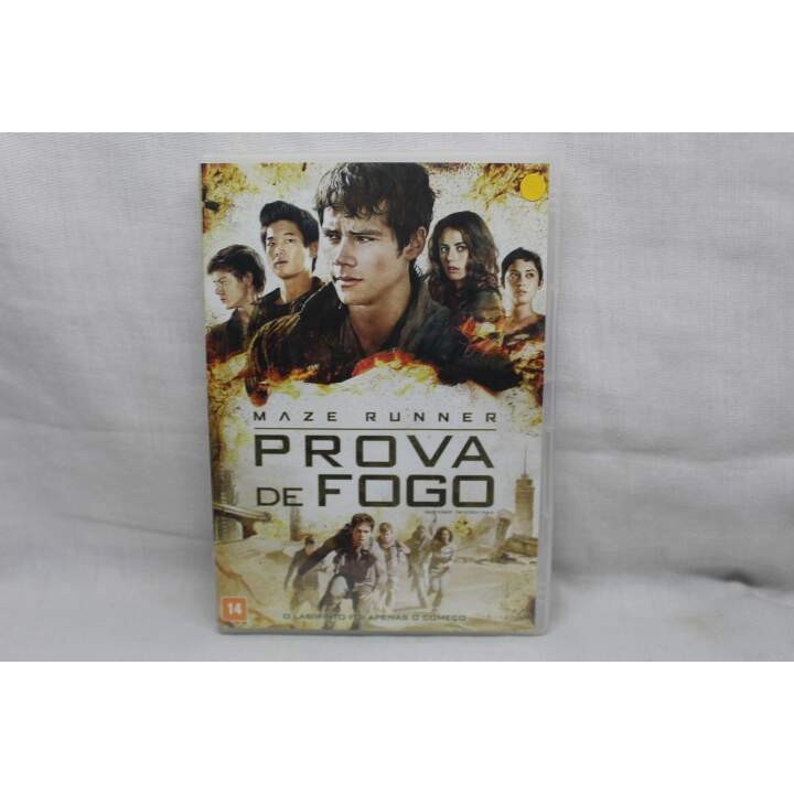 DVD Prova De Fogo - O Labirinto Foi Apenas o Começo