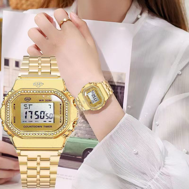 Relógio DHP à prova d'agua feminino 6820 em Oferta na Shopee