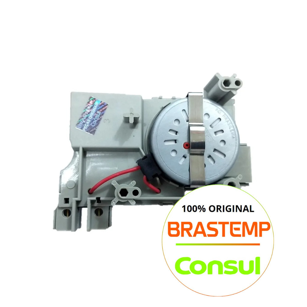 ATUADOR DE FREIO SOLENOIDE PARA MAQUINA DE LAVAR BRASTEMP/CONSUL ORIGINAL - BWC10BB - BWC07A - BWC10A  (220V)