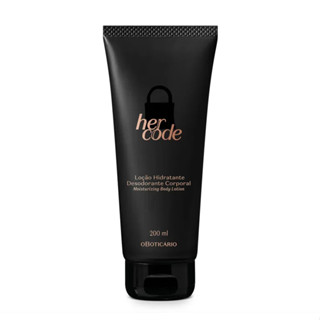 Her Code Loção Hidratante Corporal 200ml - O Boticário em Oferta na Shopee