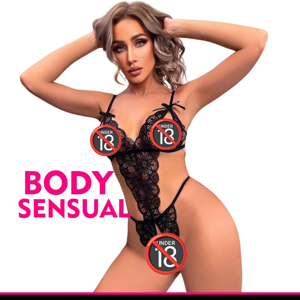 Body Sensual Apressadinha com abertura Lingerie rendada Sexy - Sex Shop erotico para Ela - Bori amor em Oferta na Shopee
