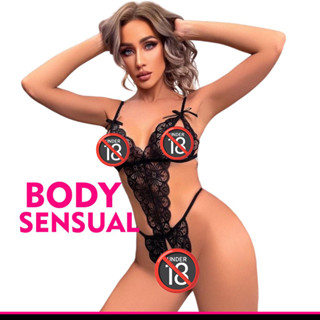 Body Sensual Apressadinha com abertura Lingerie rendada Sexy - Sex Shop erotico para Ela - Bori amor em Oferta na Shopee