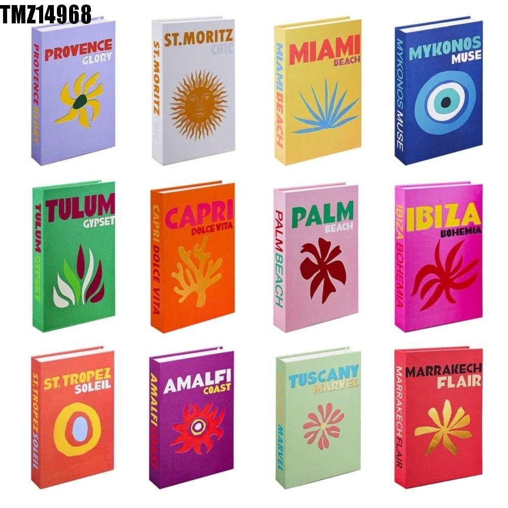 TMZ14968 Livros Falsos Prateleira Decoração Fotografia Revista Decorar Mesas De Centro Atmosfera Artística Fácil Uso Eng em Oferta na Shopee