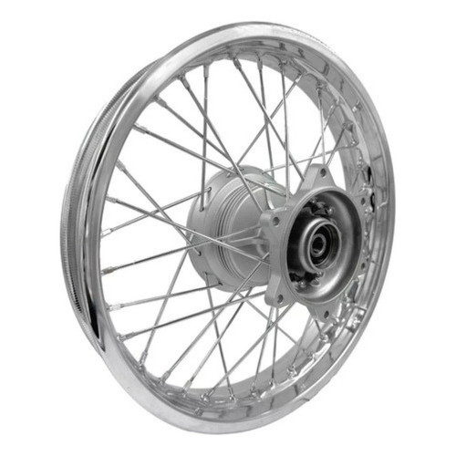 Detalhes do Roda Traseira Raiada 4mm Bros 125 150 160 + Lona / Rolamento