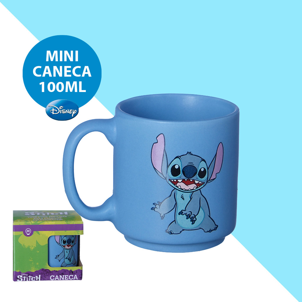 Mini Caneca/Xicara Stitch 100mL