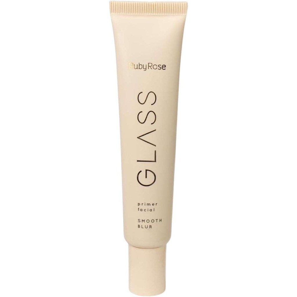 Primer Facial Smooth Blur Glass Ruby Rose HB352 Suaviza Textura Da Pele E Prolonga A duração Da Maquiagem Pele Perfeita
