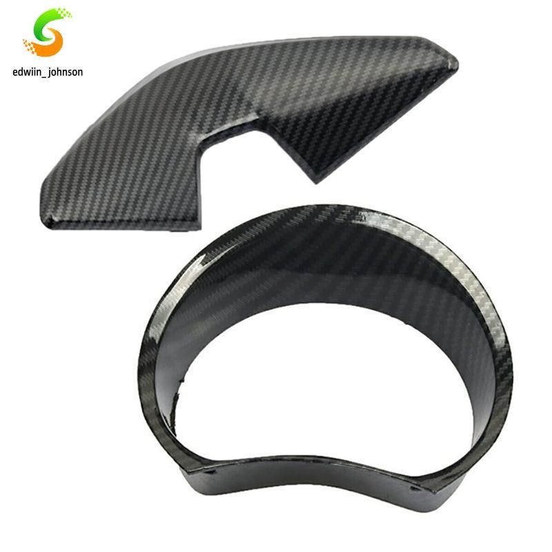 Para NMAX155 125 150 2016-2019 Motocicleta De Fibra Carbono Máscara Frontal Escudo Tampa Cabeça Instrumento Caso Acessór
