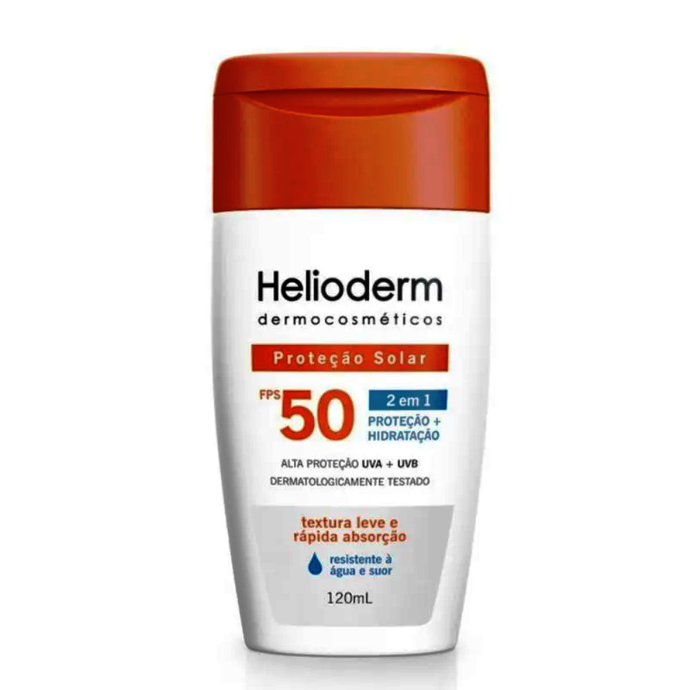 Protetor Solar Suncare FPS50 120ml Helioderm