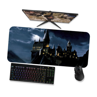 Mouse Pad Gamer Grande - Harry Potter HOGWARTS 5 - 90x40, 80x40, 60x40, 70x30 e 45x40 em Oferta na Shopee