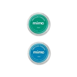 Pó de Embossing Comum Verde e Azul - Mimo - 2 Unids