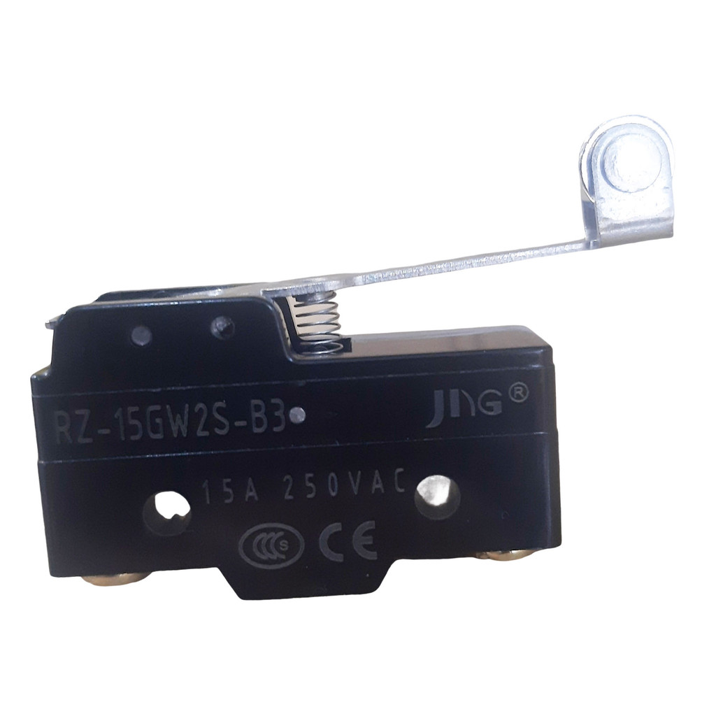 CHAVE FIM DE CURSO MICRORRUPTOR RZ-15GW2S-B3 15A 250V JNG BRAÇO LONGO METÁLICO