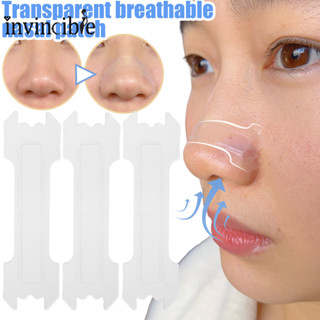Tiras De Nariz De Respiração Preta Transparente-Sono Direito Respirar Melhor Adesivos Anti-Ronco em Oferta na Shopee