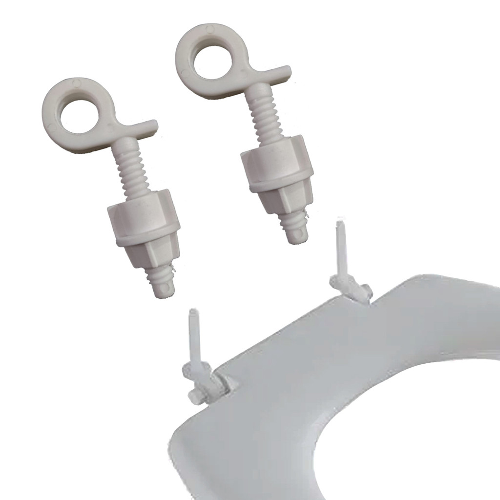 Kit 2 Parafusos e 2 Porcas para assento cadeira de banho em Oferta na Shopee