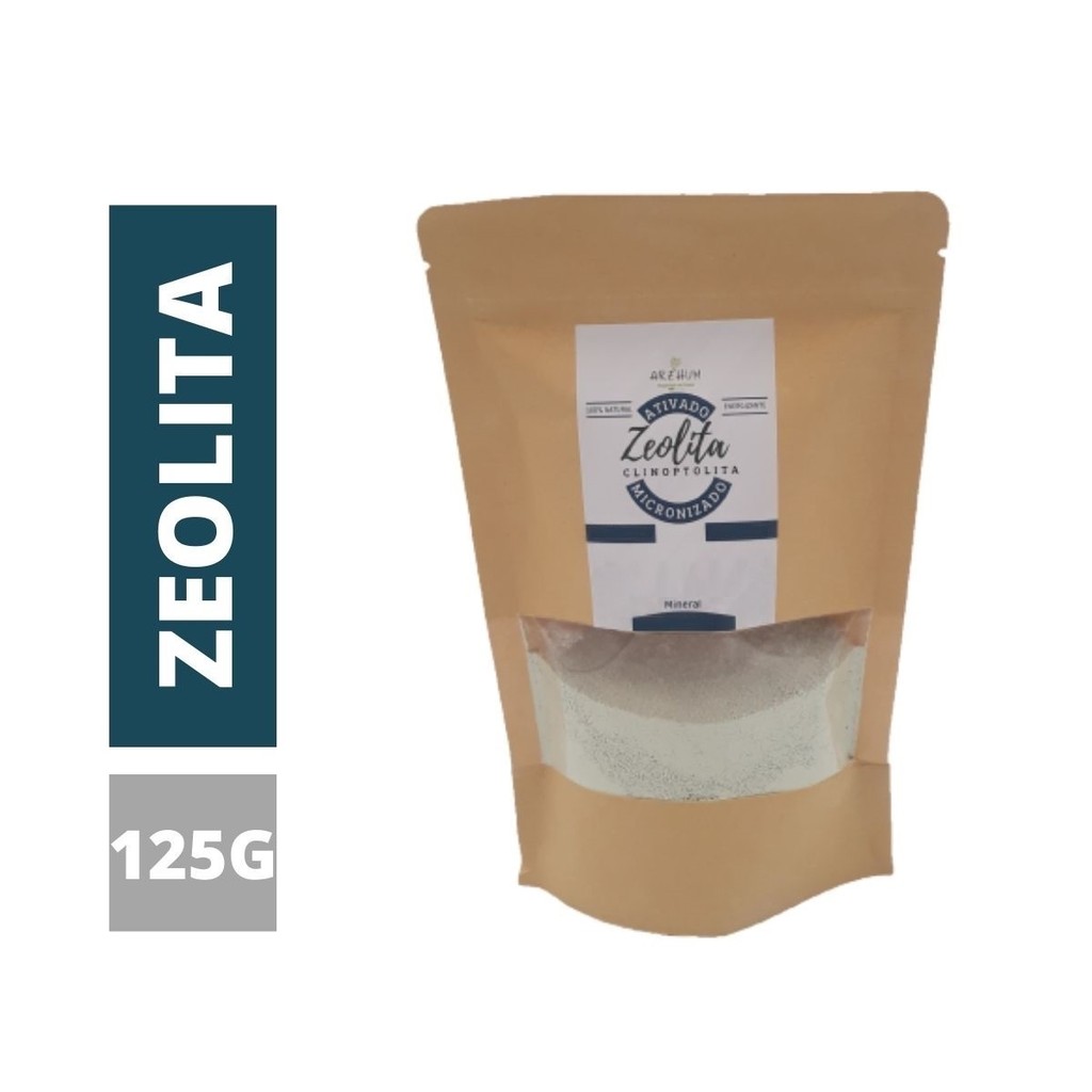 ZEOLITA CLINOPTILOLITA PREMIUM 125G 100% NATURAL PURA