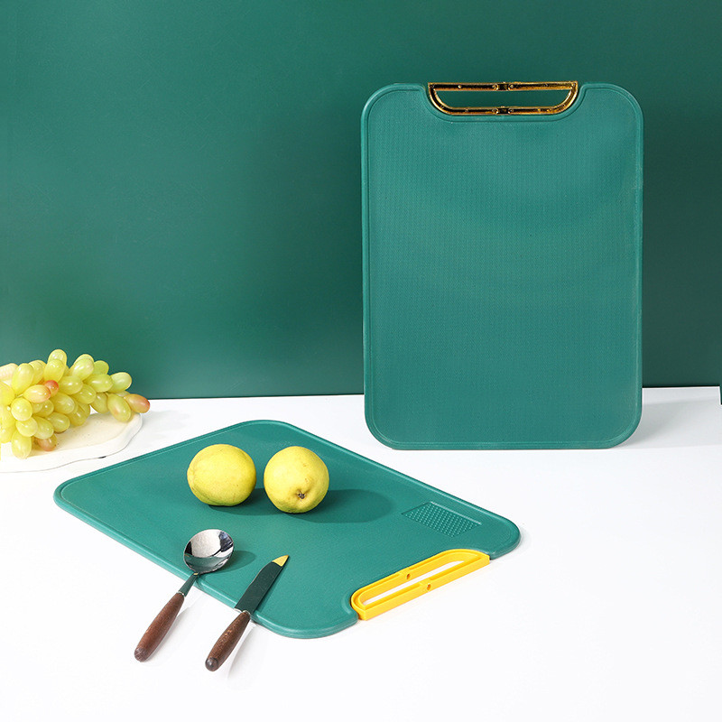 Tábua De Corte Antibacteriana À Prova De Mofo 35cm Com Suporte Em Pé Para Cozinha