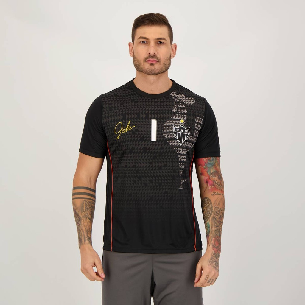 Camisa Atlético Mineiro One Victor Preta - Sports & Outdoors