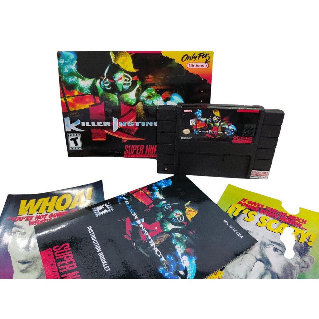 Jogo Killer instinct com caixa e manual completo novo