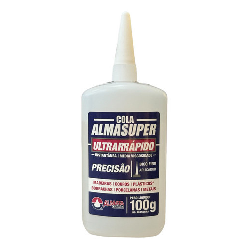 Cola Instantânea Almasuper Precisão 100g Bico Fino em Oferta na Shopee