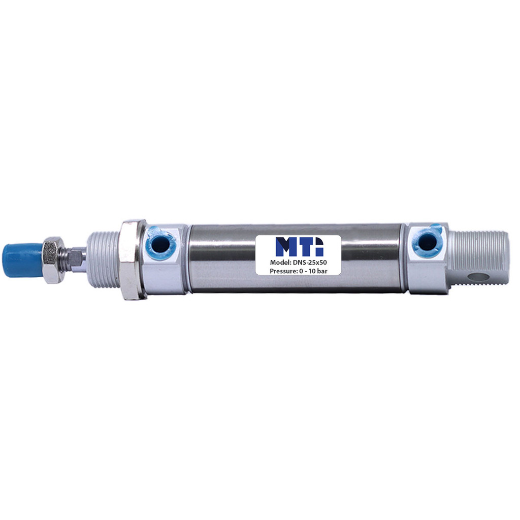Cilindro Pneumático Dupla Ação Mini Iso 6432 Ø 25x100 Curso