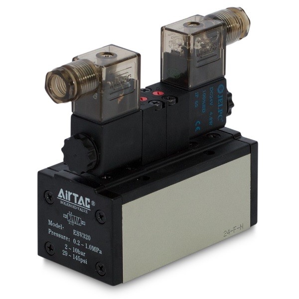 Válvula Solenoide ISO Serie 1 - Solenoide/Solenoide
