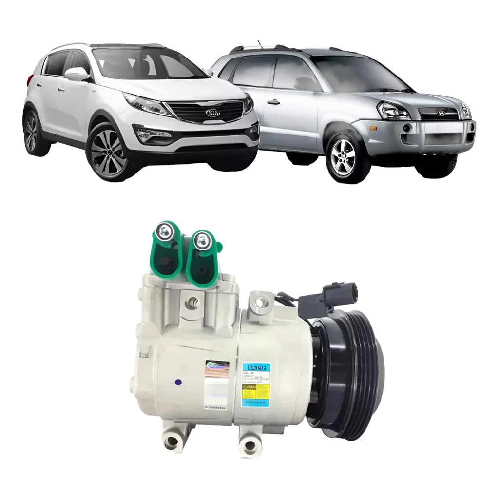 Compressor Ar Kia Sportage 2007 A 2021 Original Delphi em Oferta na Shopee