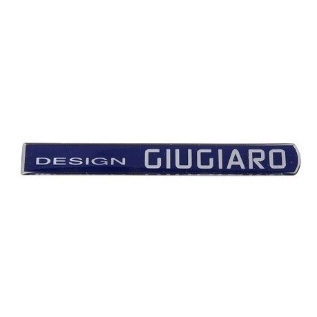 Emblema Adesivo Design Fiat Punto 2008/2017 Original
