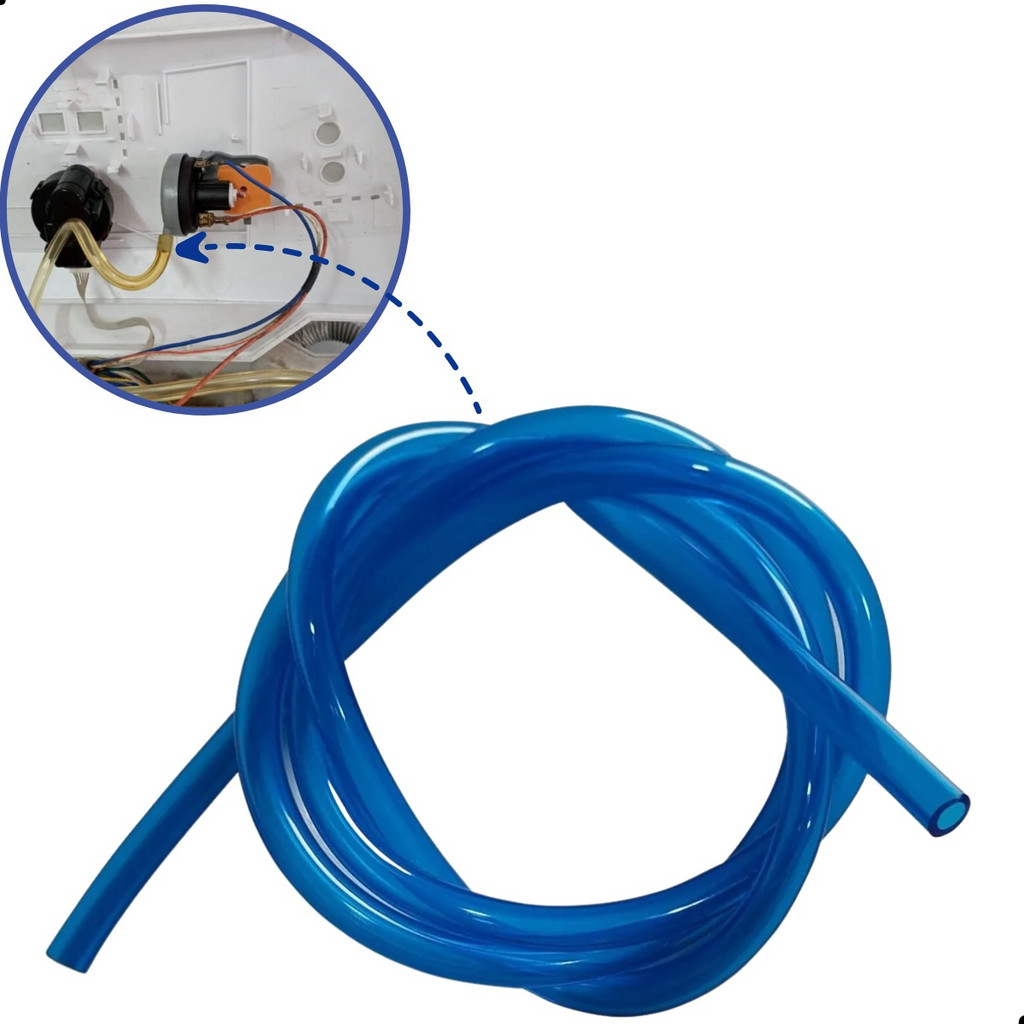 Mangueira do Pressostato Nível de agua maquina Brastemp Lavadora Electrolux 6 até 18kg