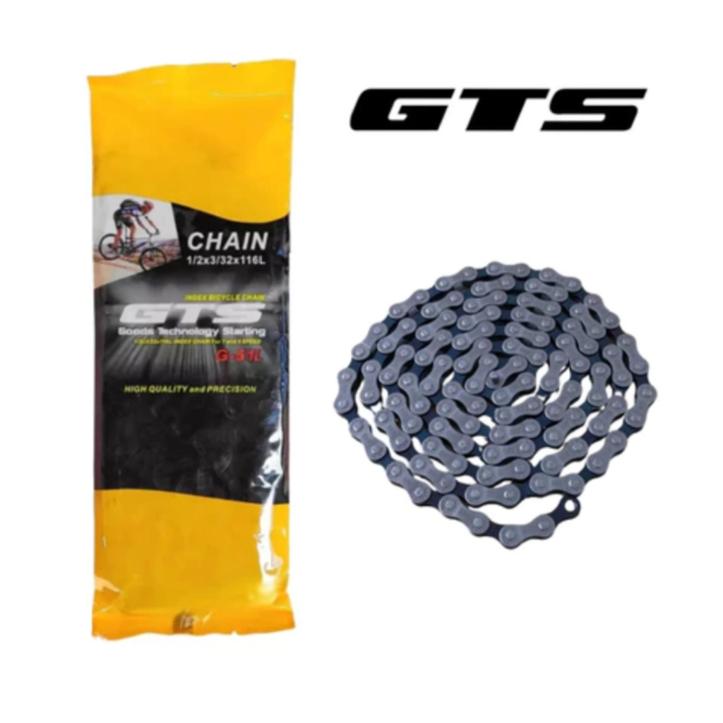 Corrente Fina Index 7v 8v Gts 21 / 24 Marchas 116 Elos Original em Oferta na Shopee