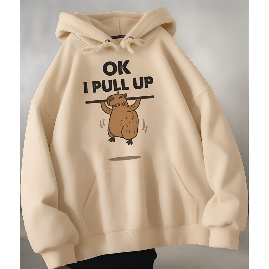 Blusa De Frio Moletom Capivara Agenor Casaco Academia