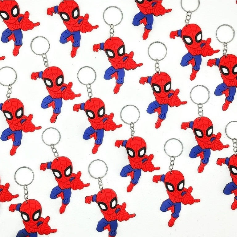 Chaveiro do Homem Aranha Barato 10 peças Kit Atacado Chaverinho Novo em Oferta na Shopee