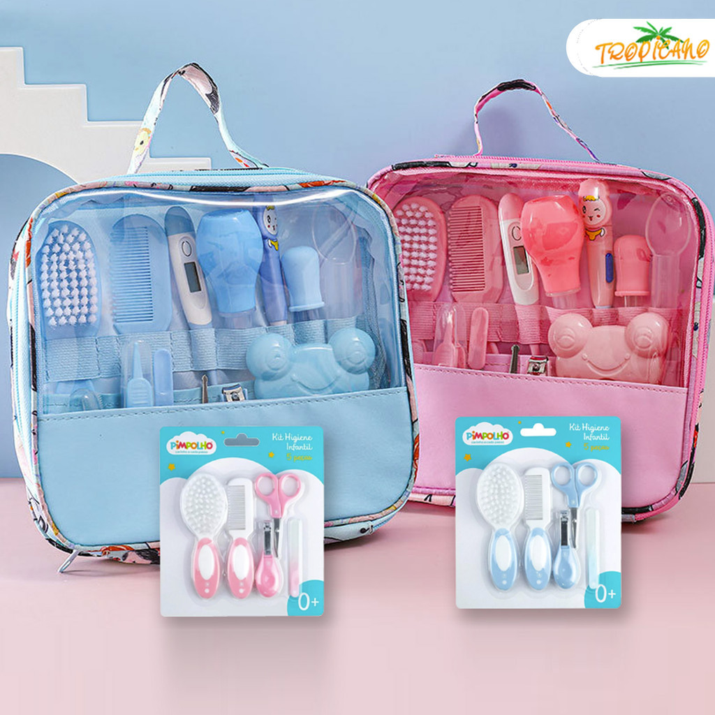 Conjunto De 13 Peças Para Cuidados Com Bebês Recém-Nascidos Essenciais