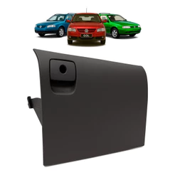 Tampa Porta Luvas Gol Parati G3 2000 A 2003 2004 2005 Preto
