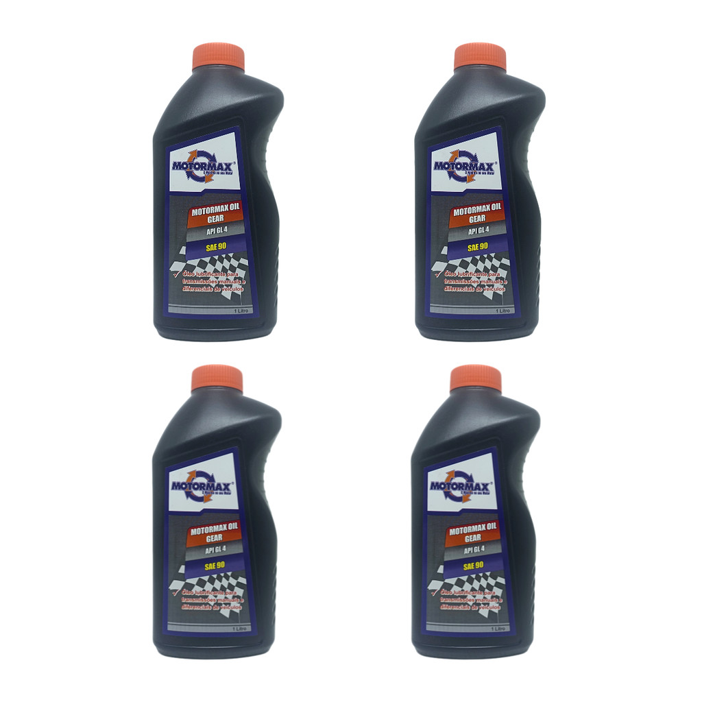 4L Óleo Lubrificante SAE 90 Caixa De Marcha / Transmissão Manual Motormax