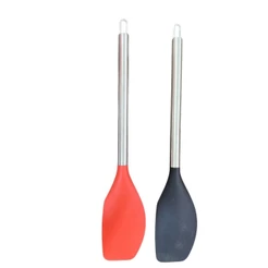 Espátula de Silicone 34cm com Cabo em Aço Inox Resistente
