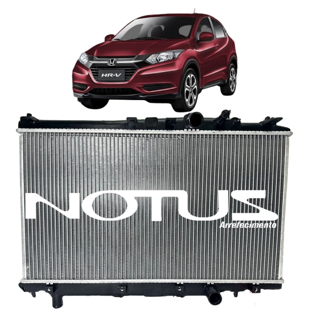 Radiador Notus Honda Hrv 1.8 2016 2017 2018 2019 Automatico