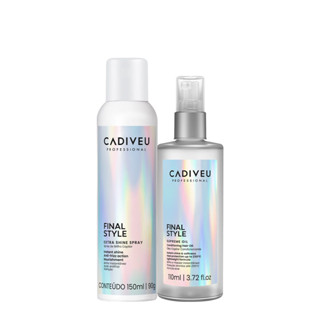 Kit Cadiveu Professional Final Style Supreme Óleo G e Spray de Brilho (2 produtos) em Oferta na Shopee