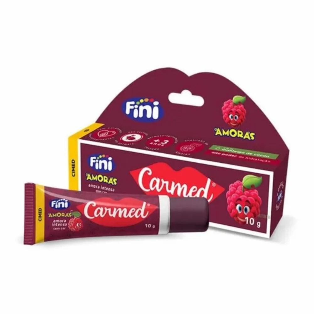 Hidratante Labial Carmed Fini Amora Escura 10g
