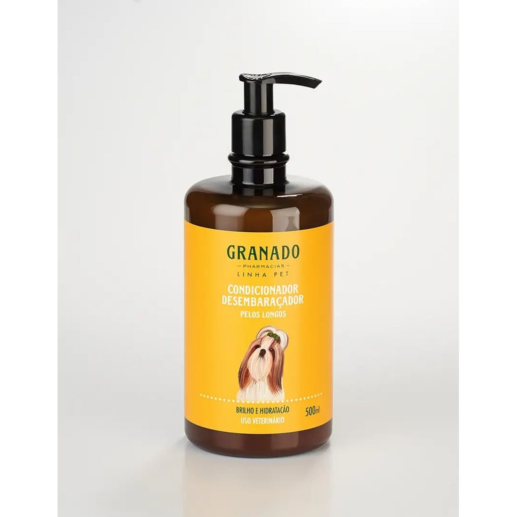 Condicionador Desembaraçador Pelos Longos Pet Granado 500ml