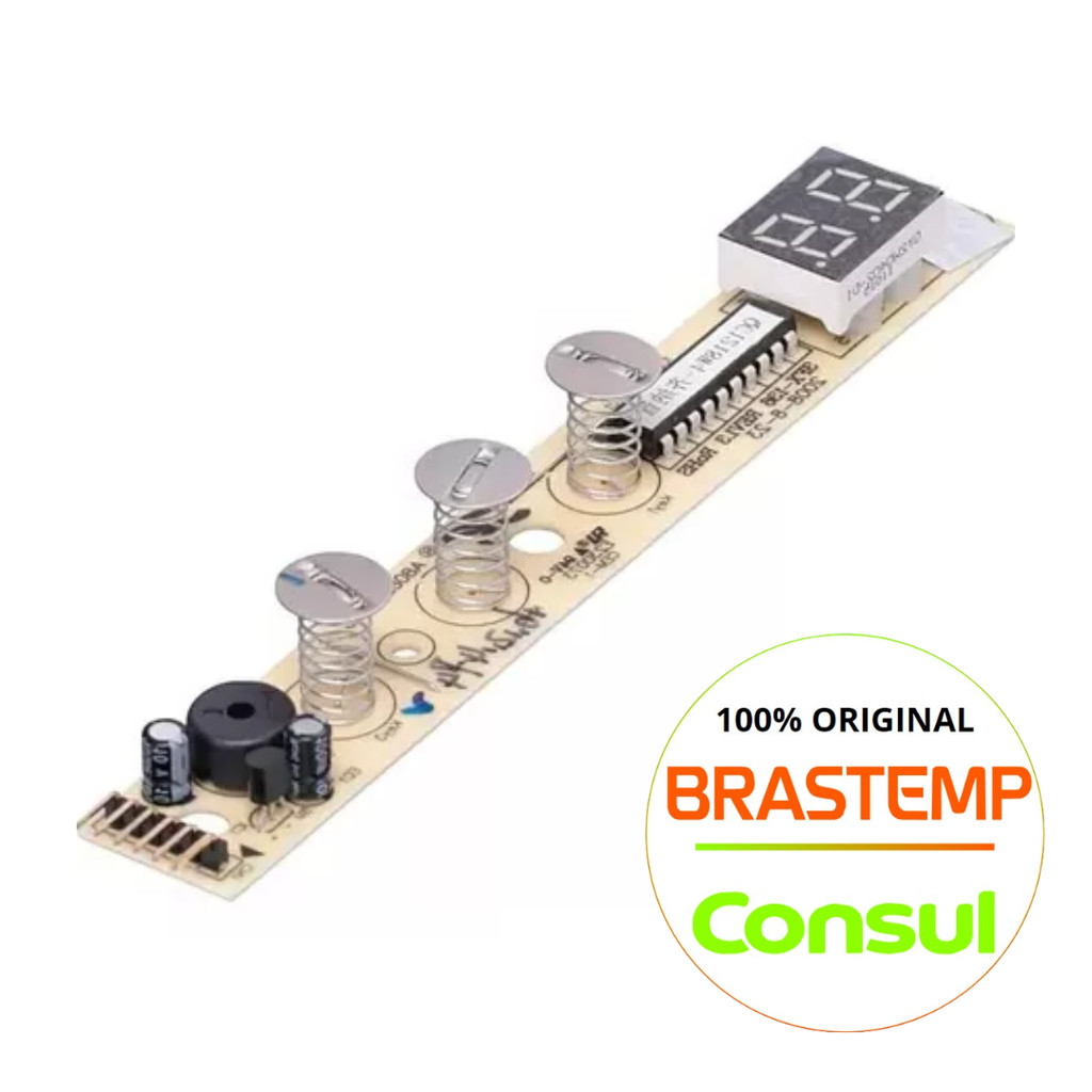 PLACA INTERFACE PARA GELADEIRA BRASTEMP/CONSUL - W10420250