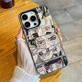 Legal Naruto Eyes Cartoon Anime Phone Case Para iPhone 16 15/13/12/11/XS/XR/X/8/7/Plus/Pro Max em Oferta na Shopee