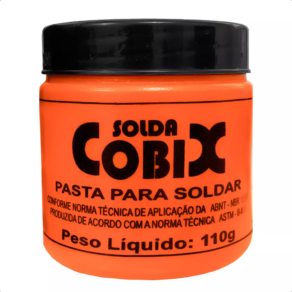 Pasta Para Solda 110g Decapagem Fluxo Mistura Pastosa - COBIX em Oferta na Shopee