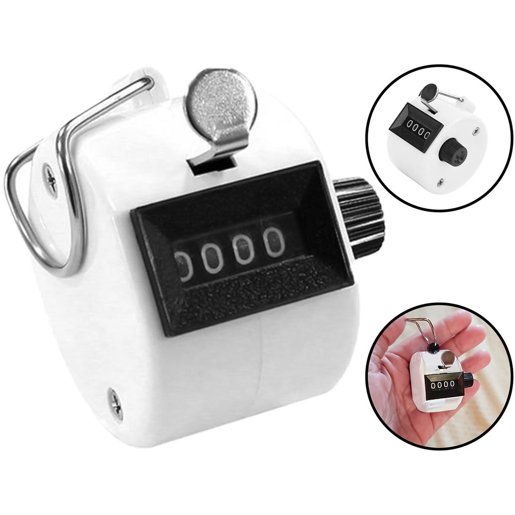 Contador Manual Estatístico Analógico 4 Dígitos Aço Carbono Para Portaria Indústrias Western em Oferta na Shopee