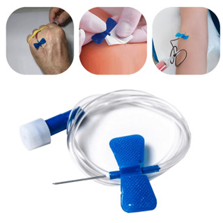 Kit Escalpe 23G Dispositivo Coleta De Sangue Descartavel Esteril em Oferta na Shopee