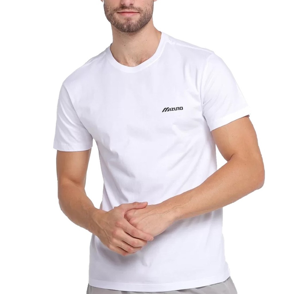 Camiseta Masculina Algodão Mizuno Basic Logo