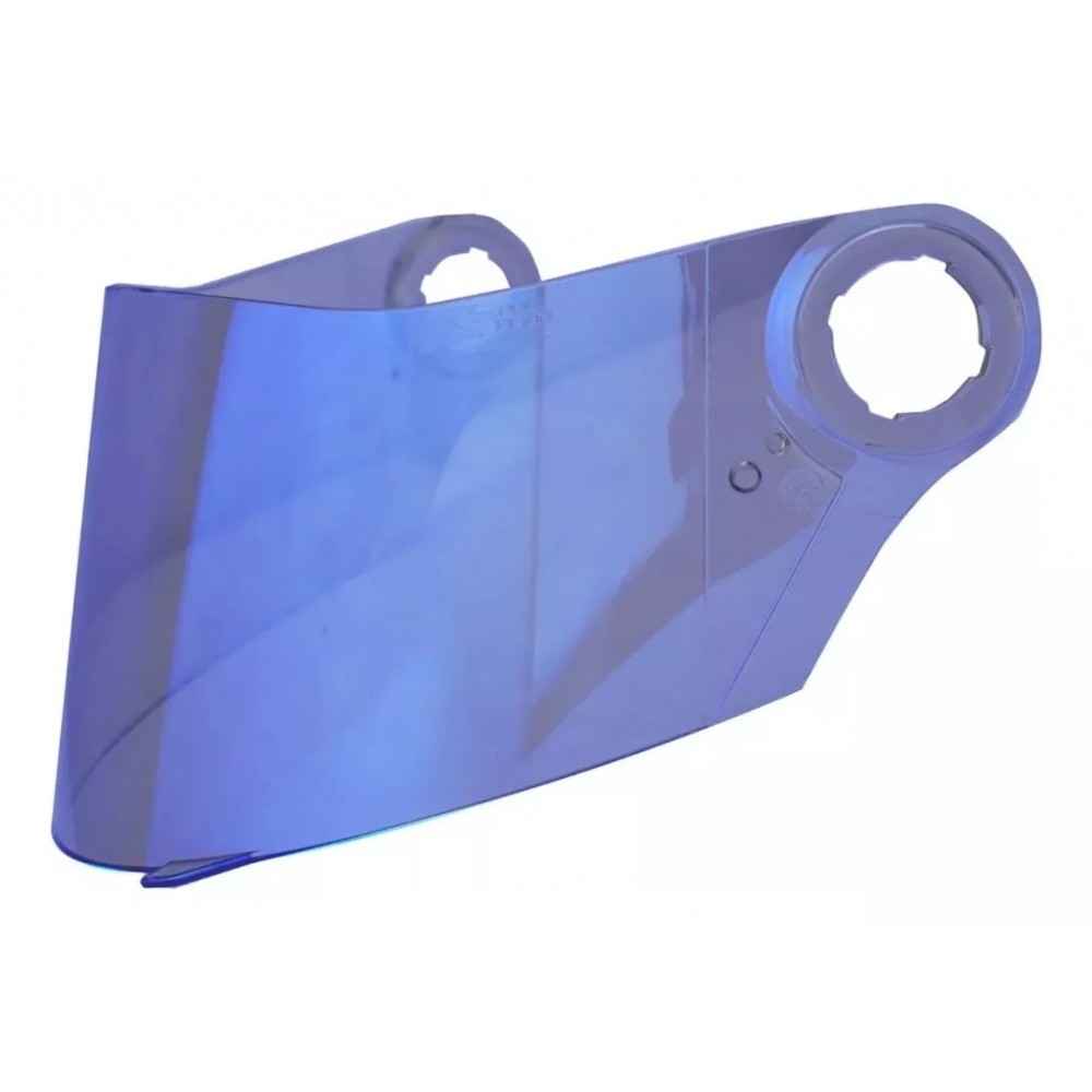 Viseira Iridium Azul Capacete Ls2 FF358 FF396 / FW3 GT / Helt Strada Light Clara Polivisor