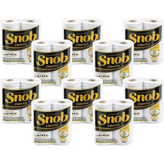 Kit 10 Pacotes de Papel Toalha Snob Classica 2x60fls 19x20cm Total 20 Rolos em Oferta na Shopee