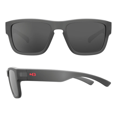 Óculos Solar Hb H-bold Matte Shadow Gray Lente Gray Original