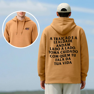 Moletom Flanelado Blusão Matuê 333 A Traição E A Lealdade Andam Lado a Lado Frases Estampada Musica em Oferta na Shopee
