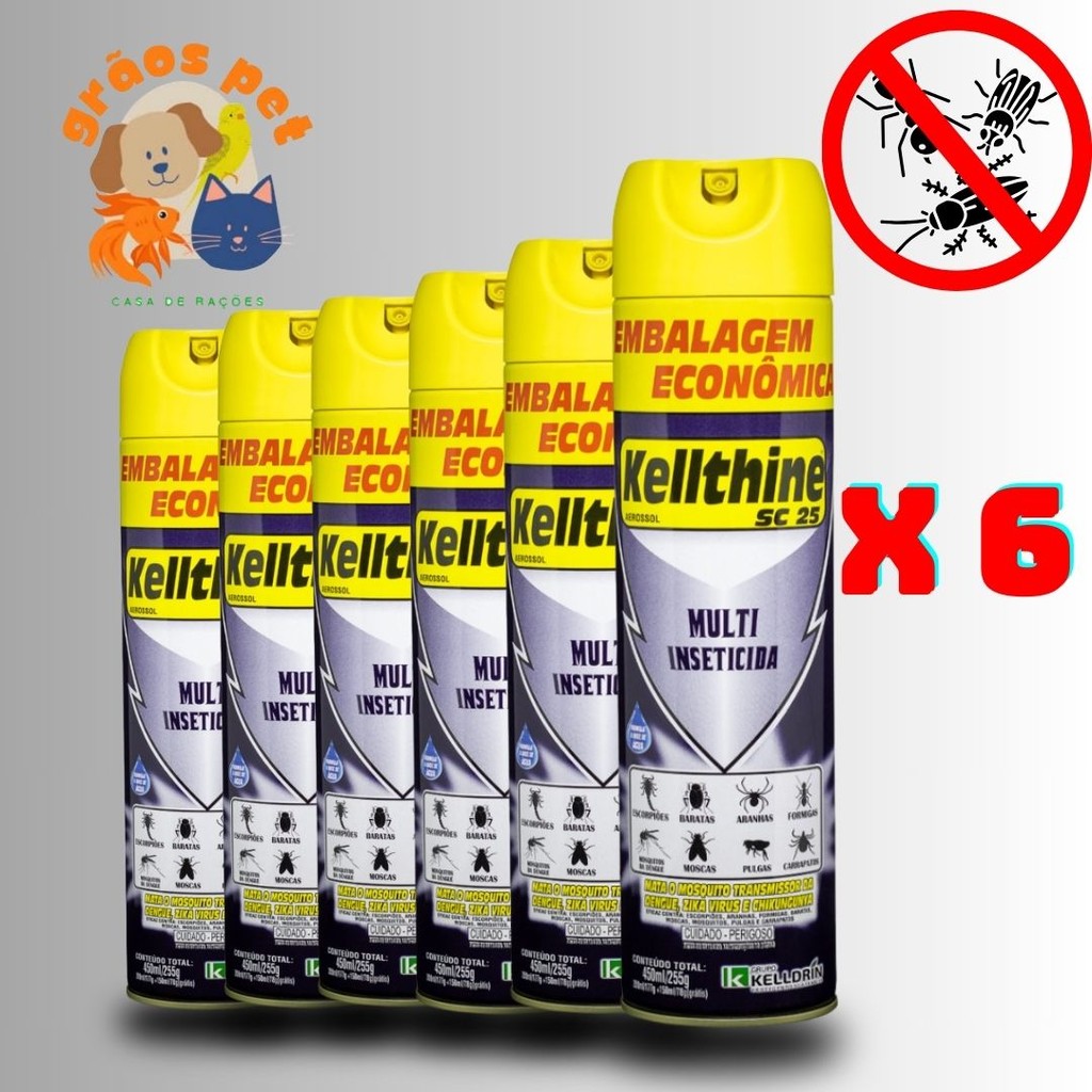INSETICIDA KELLTHINE MULTI 450ML