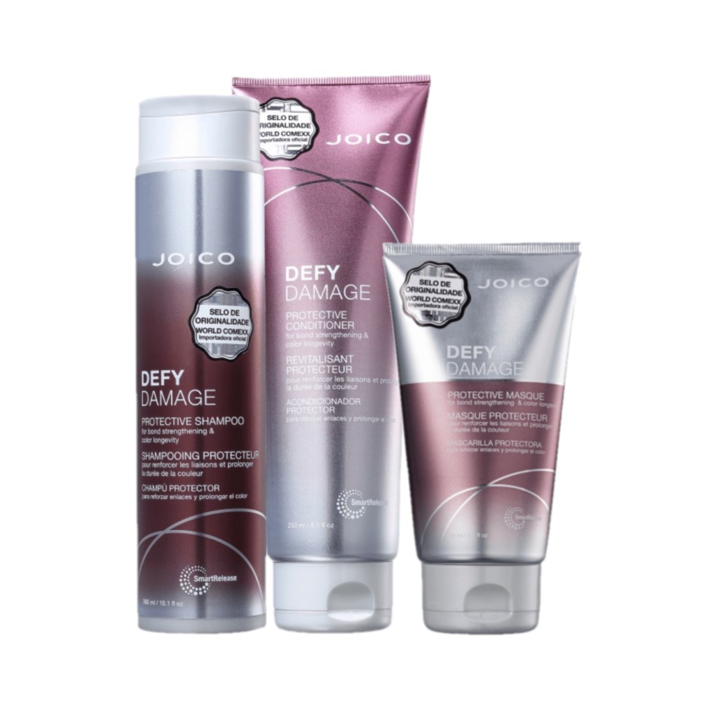 Kit Joico Defy Damage Protective Home Care P (3 Produtos) em Oferta na Shopee